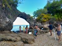 Visitação na Ilha da Pedra Furada